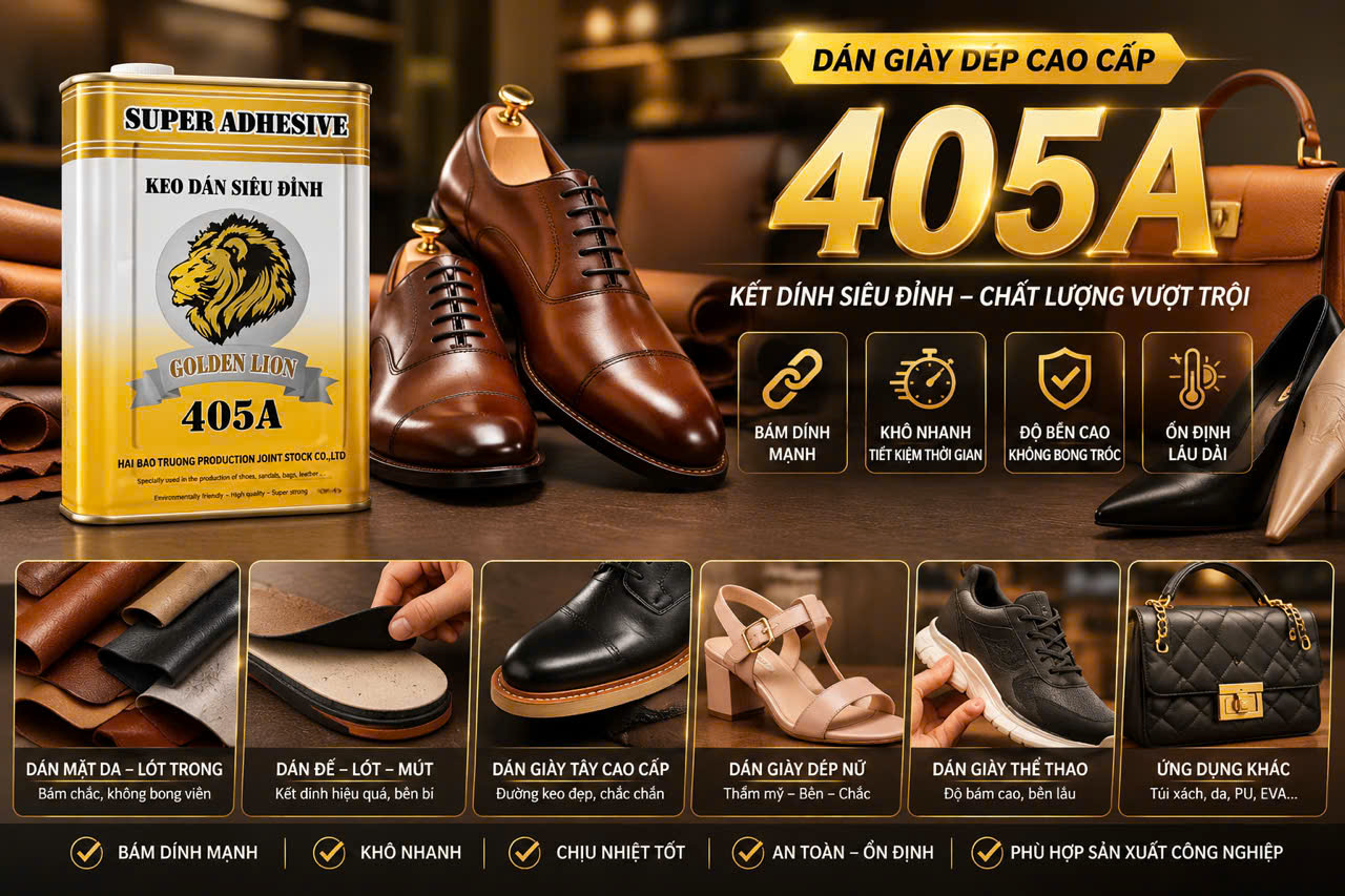 keo dán giày dép 405A cao cấp