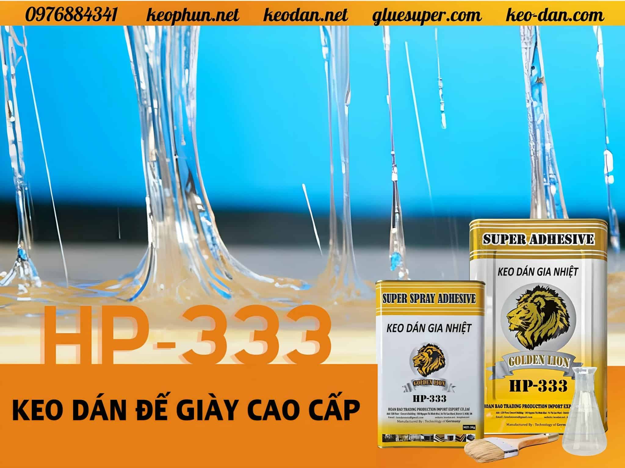 keo dán đế giày thể thao cao cấp HP-333
