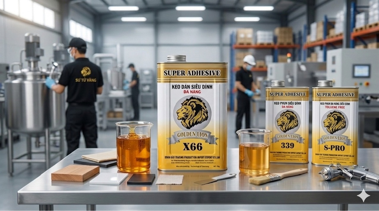 KEO DÁN ĐA NĂNG SƯ TỬ VÀNG