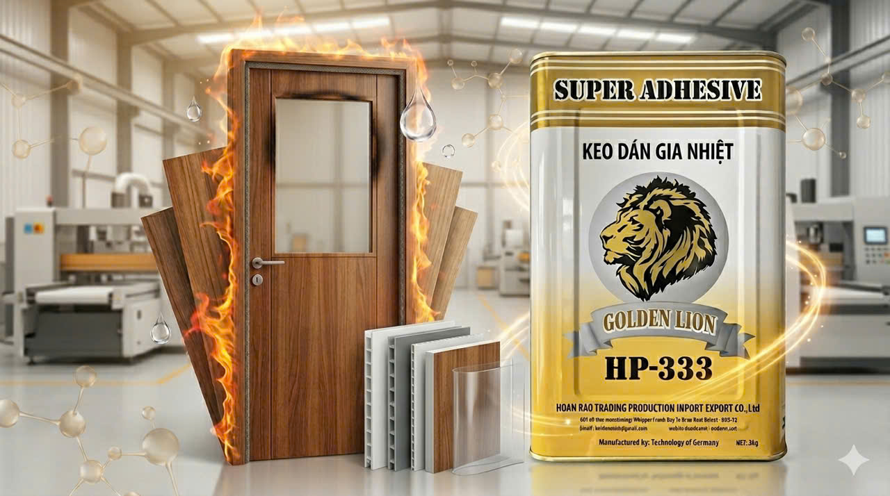 KEO DÁN TẤM PVC | SƯ TỬ VÀNG